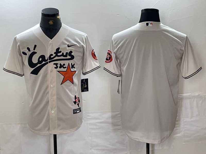 Men's Houston Astros Blank Cream Cactus Jack Cool Base Jersey,We sell and wholesale Men's Houston Astros Blank Cream Cactus Jack Cool Base Jersey on line form chian!